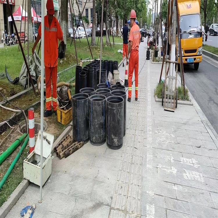 甘泉管道短管置换修复